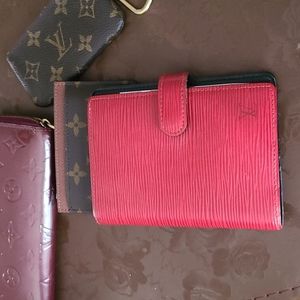 Authentic PM Louis Vuitton Planner in Epi Red